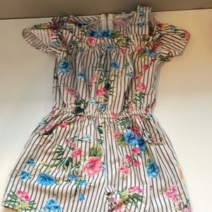 Kids floral romper